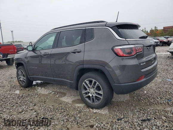 2020 Jeep Compass Latitude with VIN 3C4NJDBB7LT234491, listed as a Copart auction lot 73374084 with 23,527 mi miles and Salvage Title. Bid and sale history available at DreamBid. Image 2.