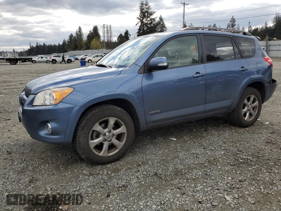 2010 Toyota RAV4 Ltd with VIN JTMDK4DV3AD013246, listed as a Copart auction lot 51169975 with 117,477 mi miles and Salvage Title. Bid and sale history available at carsss.com. Image 1.
