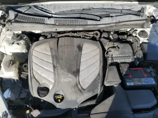 2015 Kia Cadenza Premium with VIN KNALN4D7XF5172879, listed as a Copart auction lot 76345394 with 124,492 mi miles and Salvage Title. Bid and sale history available at carsss.com. Image 11.