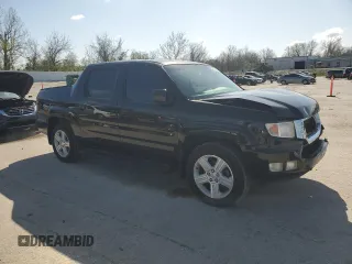 2010 Honda Ridgeline RTL with VIN 5FPYK1F56AB007292, listed as a Copart auction lot 52186795 with 282,012 mi miles and Clean Title. Bid and sale history available at carsss.com. Image 4.