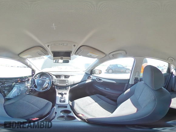 2015 Nissan Sentra SL with VIN 3N1AB7AP7FY287552, listed as a Copart auction lot 54587995 with 116,376 mi miles and Salvage Title. Bid and sale history available at DreamBid. Image 14.