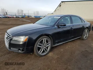 2013 Audi A8 L 3.0L with VIN WAURGAFD5DN004442, listed as a Copart auction lot 49065665 with 149,296 mi miles and Clean Title. Bid and sale history available at carsss.com. Image 1.