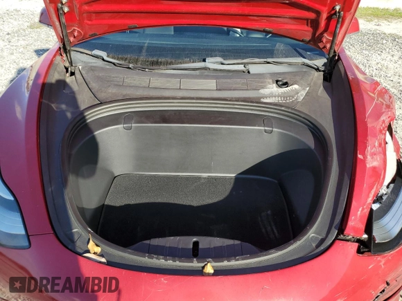 2019 Tesla Model 3 Long Range with VIN 5YJ3E1EB8KF389649, listed as a Copart auction lot 43921645 with 46,818 mi miles and Salvage Title. Bid and sale history available at carsss.com. Image 11.
