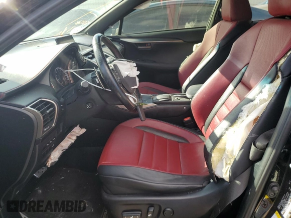 2017 Lexus NX with VIN JTJYARBZ5H2080134, listed as a Copart auction lot 47971345 with 91,358 mi miles and Salvage Title. Bid and sale history available at carsss.com. Image 7.