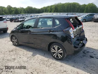 2019 Honda Fit EX with VIN 3HGGK5H80KM740455, listed as a Copart auction lot 61333505 with 27,504 mi miles and Salvage title. Bid and sale history available at DreamBid. Image 2.