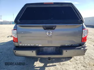 2018 Nissan Titan XD SV with VIN 1N6AA1F40JN507953, listed as a Copart auction lot 81959073 with 55,392 mi miles and Salvage Title. Bid and sale history available at carsss.com. Image 6.