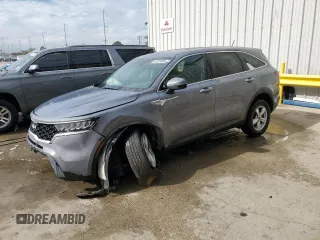 2023 Kia Sorento LX with VIN 5XYRG4LC8PG210737, listed as a Copart auction lot 43725585 with 22,588 mi miles and Salvage Title. Bid and sale history available at DreamBid. Image 1.