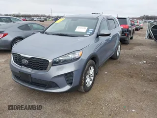 2020 Kia Sorento LX with VIN 5XYPG4A39LG688184, listed as a IAAI auction lot 41539132 with 44,763 mi miles. Bid and sale history available at carsss.com. Image 19.