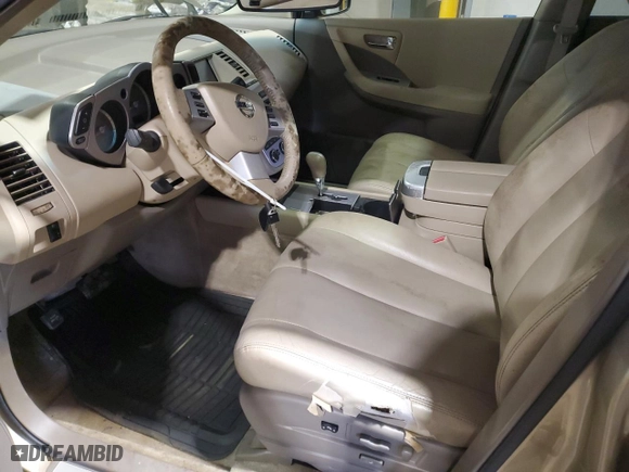 2006 Nissan Murano SL with VIN JN8AZ08W16W525372, listed as a Copart auction lot 46484295 with 0 mi miles and Clean Title. Bid and sale history available at carsss.com. Image 7.