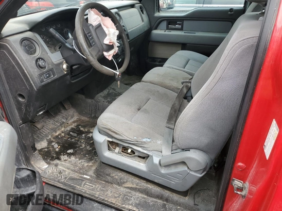2013 Ford F-150 XL with VIN 1FTNF1EF9DKG44159, listed as a Copart auction lot 53113115 with 301,694 mi miles and Salvage title. Bid and sale history available at DreamBid. Image 7.