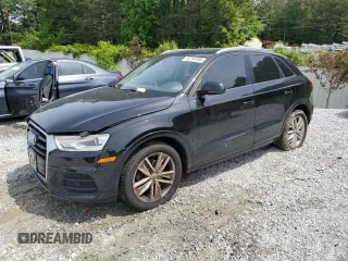 2017 Audi Q3 Premium z VIN WA1BCCFS1HR011987, wystawiony jako Copart lot #55791495 z przebiegiem 107 864 mil mil oraz Szkoda całkowita • Salvage title. Historia ofert i sprzedaży dostępna na DreamBid. Obrazek 1.