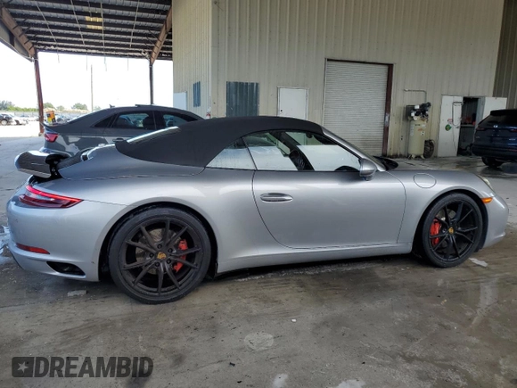 2017 Porsche 911 Carrera S with VIN WP0CB2A91HS155902, listed as a Copart auction lot 66079094 with 133,153 mi miles and Salvage Title. Bid and sale history available at carsss.com. Image 3.