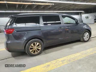 2016 Kia Sedona LX with VIN KNDMB5C1XG6119811, listed as a Copart auction lot 52456945 with 120,748 mi miles and Clean Title. Bid and sale history available at carsss.com. Image 3.
