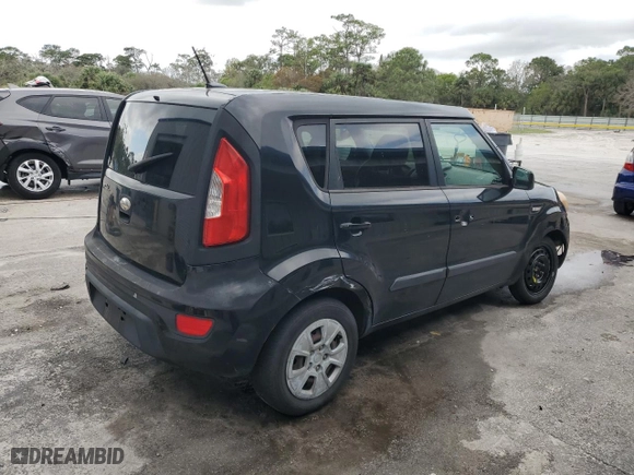 2013 Kia Soul with VIN KNDJT2A54D7496659, listed as a Copart auction lot 45803135 with 165,902 mi miles and Salvage Title. Bid and sale history available at carsss.com. Image 3.