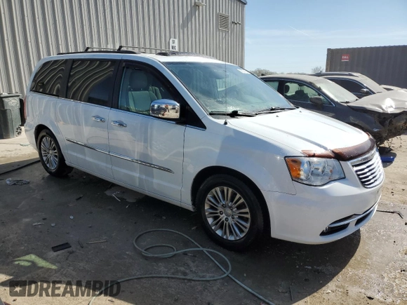 2015 Chrysler Town & Country Touring L with VIN 2C4RC1CGXFR547823, listed as a Copart auction lot 56233135 with 230,728 mi miles and Clean Title. Bid and sale history available at DreamBid. Image 4.