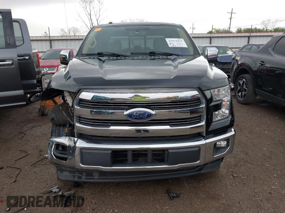 2017 Ford F-150 XL with VIN 1FTEW1CP0HKD40610, listed as a IAAI auction lot 41934435 with 158,881 mi miles. Bid and sale history available at carsss.com. Image 13.