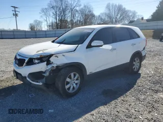 2011 Kia Sorento LX with VIN 5XYKTCA19BG021855, listed as a Copart auction lot 41626095 with 157,453 mi miles and Salvage title. Bid and sale history available at DreamBid. Image 1.