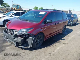 2020 Toyota Sienna SE with VIN 5TDXZ3DC8LS053685, listed as a IAAI auction lot 42304380 with 40,812 mi miles and . Bid and sale history available at DreamBid. Image 21.