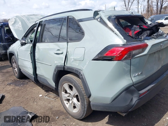 2019 Toyota RAV4 XLE with VIN JTMP1RFVXKD023350, listed as a IAAI auction lot 41991731 with 49,857 mi miles. Bid and sale history available at carsss.com. Image 14.