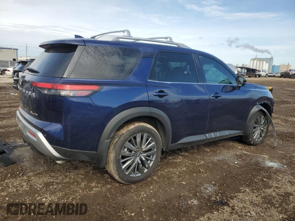 2025 Nissan Pathfinder SL with VIN 5N1DR3CD4SC214039, listed as a Copart auction lot 51912285 with 2,791 mi miles and Salvage title. Bid and sale history available at DreamBid. Image 3.