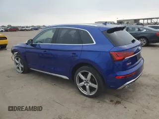 2022 Audi SQ5 Premium Plus with VIN WA1B4AFY3N2045083, listed as a Copart auction lot 74147484 with 11,033 mi miles and Salvage Title. Bid and sale history available at carsss.com. Image 2.