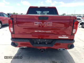 2022 GMC Sierra 1500 Elevation with VIN 3GTU9CET7NG196551, listed as a Copart auction lot 54537325 with 52,870 mi miles and Salvage Title. Bid and sale history available at DreamBid. Image 6.