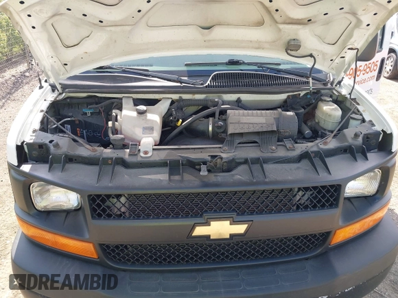 2014 Chevrolet Express Cargo with VIN 1GCSGAFX5E1152985, listed as a IAAI auction lot 42483478 with 208,518 mi miles and . Bid and sale history available at DreamBid. Image 10.