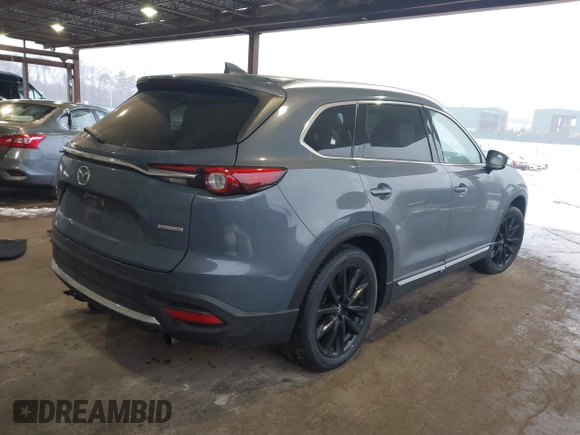 2022 Mazda CX-9 Grand Touring with VIN JM3TCBDY9N0625706, listed as a IAAI auction lot 41500756 with 22,523 mi miles. Bid and sale history available at carsss.com. Image 4.