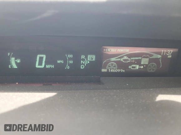 2010 Toyota Prius Four with VIN JTDKN3DU9A1249921, listed as a Copart auction lot 52792615 with 146,099 mi miles and Salvage Title. Bid and sale history available at DreamBid. Image 9.