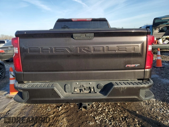 2019 Chevrolet Silverado 1500 RST with VIN 1GCRYEEK2KZ283202, listed as a Copart auction lot 89362205 with 111,596 mi miles and Salvage Title. Bid and sale history available at DreamBid. Image 6.