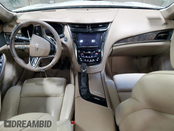 2015 Cadillac CTS Performance AWD with VIN 1G6AY5S3XF0142921, listed as a Copart auction lot 50344955 with 78,494 mi miles and Salvage Title. Bid and sale history available at DreamBid. Image 8.