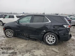 2024 Chevrolet Equinox LT with VIN 3GNAXTEG9RL307360, listed as a Copart auction lot 43205625 with 18,636 mi miles and Salvage Title. Bid and sale history available at carsss.com. Image 2.