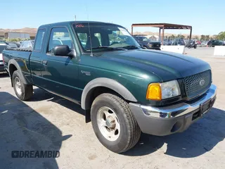 2002 Ford Ranger XL z VIN 1FTZR15E52PB24654, wystawiony jako IAAI lot #42444240 z przebiegiem 98 715 mil mil oraz . Historia ofert i sprzedaży dostępna na DreamBid. Obrazek 1.