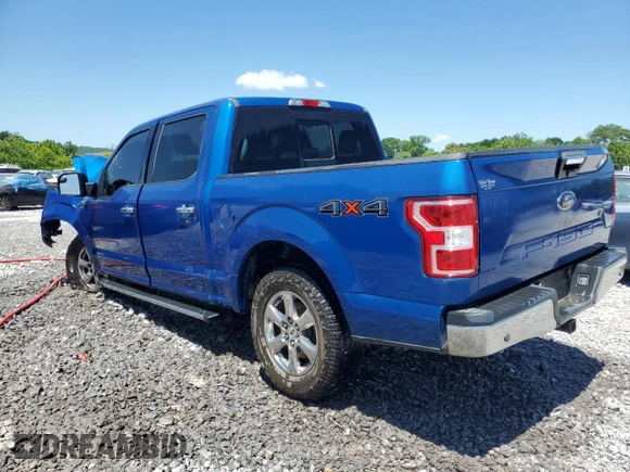 2018 Ford F-150 XL with VIN 1FTEW1E59JKE55000, listed as a Copart auction lot 57706225 with Not provided miles and Salvage title. Bid and sale history available at DreamBid. Image 2.