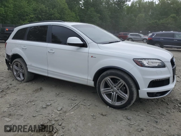2015 Audi Q7 S line Prestige z VIN WA1DGAFE8FD023785, wystawiony jako Copart lot #56737425 z przebiegiem 134 926 mil mil oraz Szkoda całkowita • Salvage title. Historia ofert i sprzedaży dostępna na DreamBid. Obrazek 4.