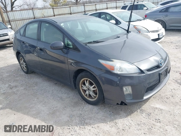 2011 Toyota Prius I with VIN JTDKN3DU7B0324722, listed as a IAAI auction lot 41841434 with 202,721 mi miles. Bid and sale history available at carsss.com. Image 1.