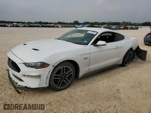 2023 Ford Mustang GT with VIN 1FA6P8CF5P5303895, listed as a Copart auction lot 51772525 with 28,930 mi miles and Salvage Title. Bid and sale history available at DreamBid. Image 1.