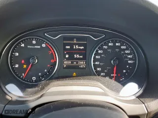 2015 Audi A3 2.0T Premium with VIN WAUBFGFF1F1076631, listed as a Copart auction lot 51924635 with 48,339 mi miles and Salvage Title. Bid and sale history available at carsss.com. Image 9.