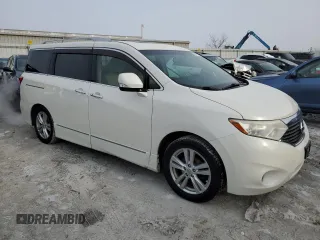 2012 Nissan Quest S with VIN JN8AE2KPXC9033104, listed as a Copart auction lot 89113795 with 152,172 mi miles and Clean Title. Bid and sale history available at DreamBid. Image 4.