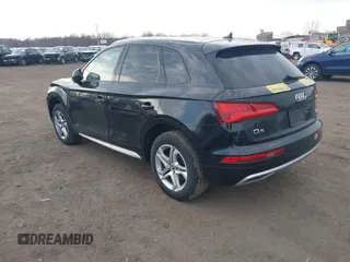 2018 Audi Q5 Premium with VIN WA1ANAFYXJ2173369, listed as a IAAI auction lot 41718714 with 60,578 mi miles and . Bid and sale history available at DreamBid. Image 3.