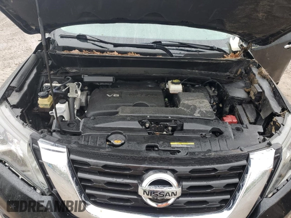 2017 Nissan Pathfinder SL with VIN 5N1DR2MM9HC611487, listed as a Copart auction lot 57460075 with Not provided miles and Clean title. Bid and sale history available at DreamBid. Image 12.