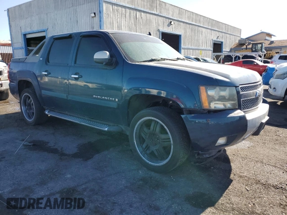 2007 Chevrolet Avalanche 3LT with VIN 3GNFK12307G258937, listed as a Copart auction lot 69171164 with Not Provided miles and Salvage Title. Bid and sale history available at DreamBid. Image 4.