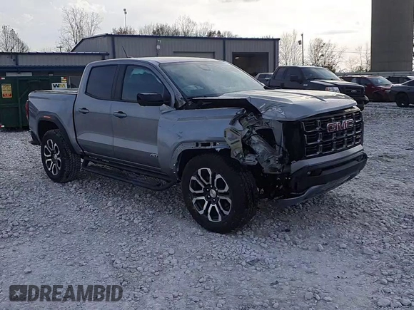 2023 GMC Canyon 4WD AT4 with VIN 1GTP6DEK7P1266831, listed as a Copart auction lot 78372204 with 0 mi miles and Salvage Title. Bid and sale history available at carsss.com. Image 13.