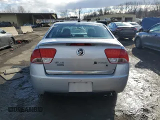 2010 Mercury Milan Hybrid with VIN 3MEDM0L38AR627427, listed as a Copart auction lot 43940895 with 46,161 mi miles and Salvage Title. Bid and sale history available at carsss.com. Image 6.