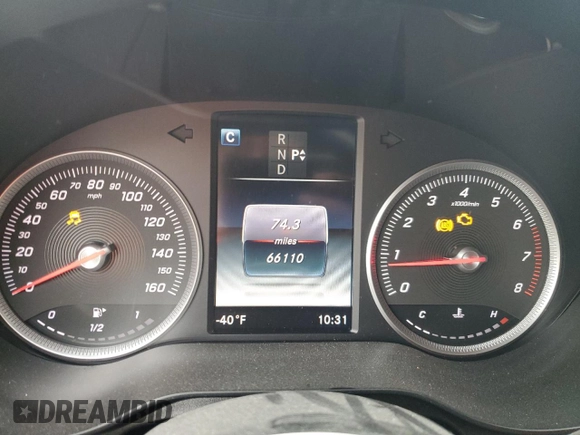 2019 Mercedes-Benz GLC 300 with VIN WDC0J4KB6KF562028, listed as a Copart auction lot 54717235 with 66,110 mi miles and Clean Title. Bid and sale history available at DreamBid. Image 9.