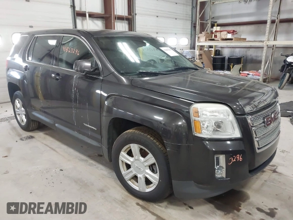 2014 GMC Terrain SLE with VIN 2GKFLVEK0E6204048, listed as a IAAI auction lot 41863296 with 217,959 mi miles. Bid and sale history available at carsss.com. Image 1.