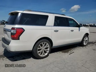 2018 Ford Expedition Max Limited z VIN 1FMJK1KT9JEA12109, wystawiony jako Copart lot #55788065 z przebiegiem 55 062 mil mil oraz Szkoda całkowita • Salvage title. Historia ofert i sprzedaży dostępna na DreamBid. Obrazek 3.