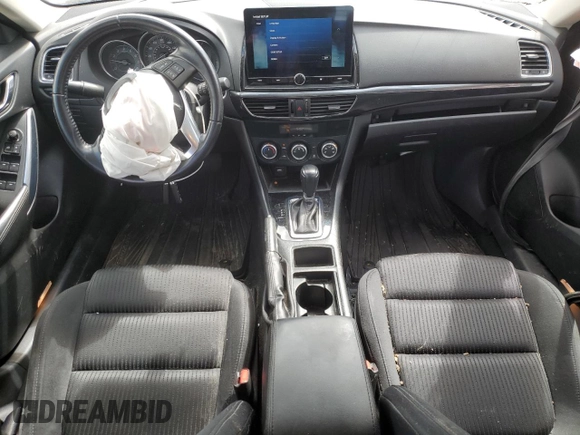 2015 Mazda 6 i Sport with VIN JM1GJ1U64F1163382, listed as a Copart auction lot 53110995 with 90,326 mi miles and Salvage Title. Bid and sale history available at DreamBid. Image 8.