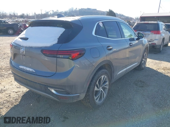 2021 Buick Envision Essence with VIN LRBFZPR4XMD061867, listed as a IAAI auction lot 41282053 with 44,966 mi miles and . Bid and sale history available at DreamBid. Image 4.