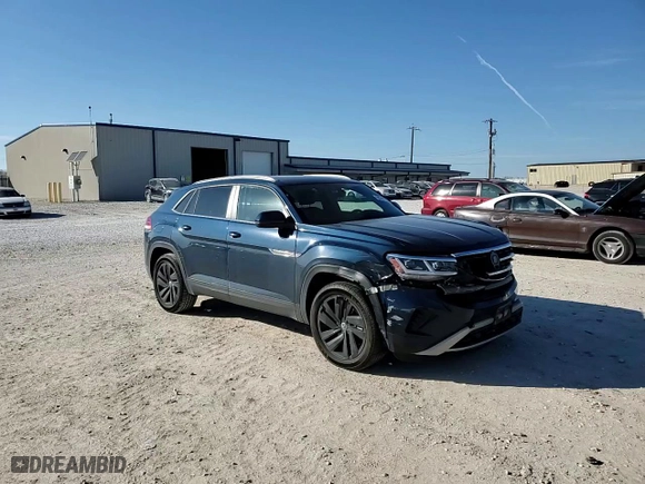 2022 Volkswagen Atlas Cross Sport 3.6L V6 SE w/Technology with VIN 1V2JE2CA3NC208819, listed as a Copart auction lot 88648115 with 106,851 mi miles and Salvage Title. Bid and sale history available at carsss.com. Image 11.